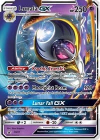 Lunala GX - SM17 - SM Promos - Pokemon card