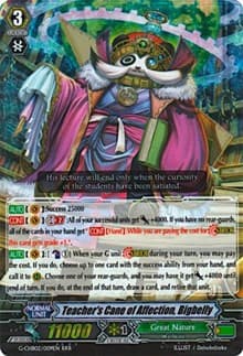 Teacher's Cane of Affection, Bigbelly - G-CHB02: We ARE!!! Trinity Dragon - Cardfight Vanguard card