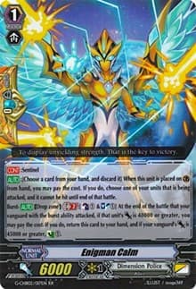 Enigman Calm - G-CHB02: We ARE!!! Trinity Dragon - Cardfight Vanguard card