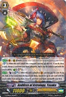 Goddess of Astrology, Yasaka - G-CHB02: We ARE!!! Trinity Dragon - Cardfight Vanguard card