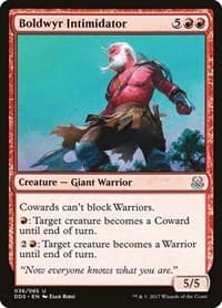 Boldwyr Intimidator - Duel Decks: Mind vs. Might - Magic: The Gathering card