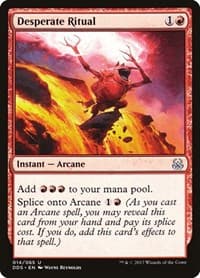 Desperate Ritual - Duel Decks: Mind vs. Might - Magic: The Gathering card