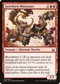 Gorehorn Minotaurs - Duel Decks: Mind vs. Might - Magic: The Gathering card