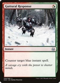 Guttural Response - Duel Decks: Mind vs. Might - Magic: The Gathering card