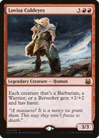 Lovisa Coldeyes - Duel Decks: Mind vs. Might - Magic: The Gathering card