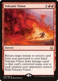 Volcanic Vision - Duel Decks: Mind vs. Might - Magic: The Gathering card