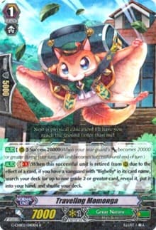 Traveling Momonga - G-CHB02: We ARE!!! Trinity Dragon - Cardfight Vanguard card