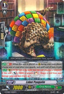 Label Pangolin - G-CHB02: We ARE!!! Trinity Dragon - Cardfight Vanguard card