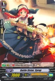 Battle Sister, Syrup - G-CHB02: We ARE!!! Trinity Dragon - Cardfight Vanguard card