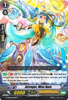 Astroger, Miss Haze - G-CHB02: We ARE!!! Trinity Dragon - Cardfight Vanguard card