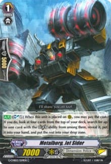 Metalborg, Jet Sider - G-CHB02: We ARE!!! Trinity Dragon - Cardfight Vanguard card