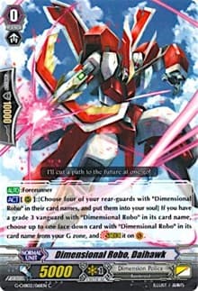 Dimensional Robo, Daihawk - G-CHB02: We ARE!!! Trinity Dragon - Cardfight Vanguard card
