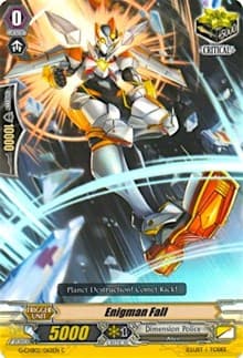 Enigman Fall - G-CHB02: We ARE!!! Trinity Dragon - Cardfight Vanguard card