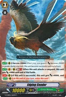 Edging Condor - G-CHB02: We ARE!!! Trinity Dragon - Cardfight Vanguard card
