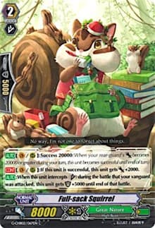 Full-sack Squirrel - G-CHB02: We ARE!!! Trinity Dragon - Cardfight Vanguard card