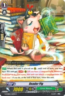 Reader Pig - G-CHB02: We ARE!!! Trinity Dragon - Cardfight Vanguard card