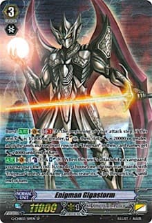 Enigman Gigastorm (SP) - G-CHB02: We ARE!!! Trinity Dragon - Cardfight Vanguard card
