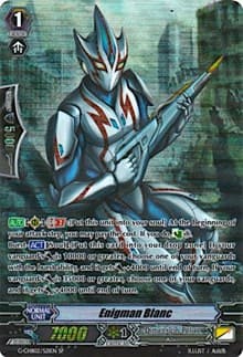 Enigman Blanc (SP) - G-CHB02: We ARE!!! Trinity Dragon - Cardfight Vanguard card