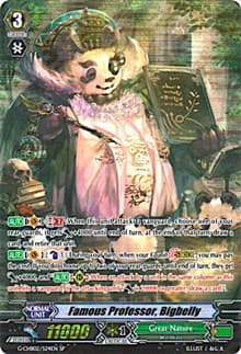 Famous Professor, Bigbelly (SP) - G-CHB02: We ARE!!! Trinity Dragon - Cardfight Vanguard card