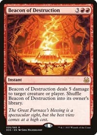 Beacon of Destruction - Duel Decks: Mind vs. Might - Magic: The Gathering card