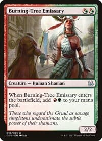 Burning-Tree Emissary - Duel Decks: Mind vs. Might - Magic: The Gathering card