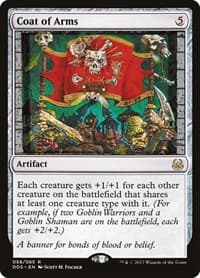 Coat of Arms - Duel Decks: Mind vs. Might - Magic: The Gathering card