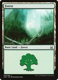 Forest (065) - Duel Decks: Mind vs. Might - Magic: The Gathering card
