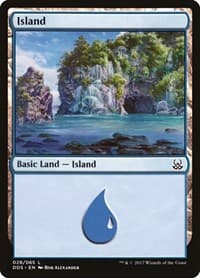 Island (028) - Duel Decks: Mind vs. Might - Magic: The Gathering card