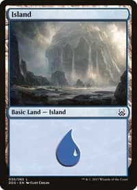 Island (030) - Duel Decks: Mind vs. Might - Magic: The Gathering card