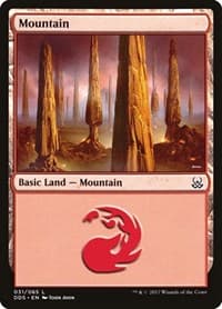 Mountain (031) - Duel Decks: Mind vs. Might - Magic: The Gathering card