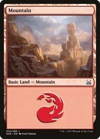 Mountain (032) - Duel Decks: Mind vs. Might - Magic: The Gathering card
