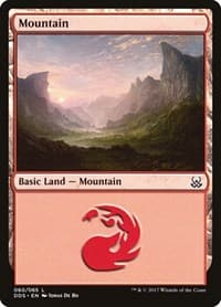 Mountain (060) - Duel Decks: Mind vs. Might - Magic: The Gathering card