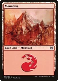 Mountain (061) - Duel Decks: Mind vs. Might - Magic: The Gathering card