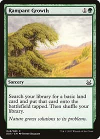 Rampant Growth - Duel Decks: Mind vs. Might - Magic: The Gathering card
