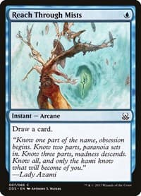Reach Through Mists - Duel Decks: Mind vs. Might - Magic: The Gathering card