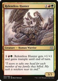 Relentless Hunter - Duel Decks: Mind vs. Might - Magic: The Gathering card