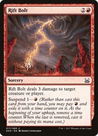 Rift Bolt - Duel Decks: Mind vs. Might - Magic: The Gathering card