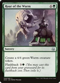 Roar of the Wurm - Duel Decks: Mind vs. Might - Magic: The Gathering card