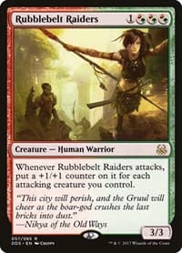 Rubblebelt Raiders - Duel Decks: Mind vs. Might - Magic: The Gathering card
