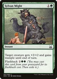 Sylvan Might - Duel Decks: Mind vs. Might - Magic: The Gathering card