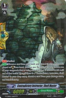 Contradictory Instructor, Shell Master (SP) - G-CHB02: We ARE!!! Trinity Dragon - Cardfight Vanguard card