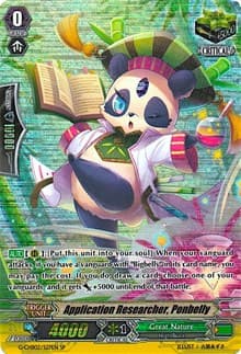 Application Researcher, Ponbelly (SP) - G-CHB02: We ARE!!! Trinity Dragon - Cardfight Vanguard card