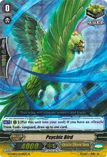 Psychic Bird - G-CHB02: We ARE!!! Trinity Dragon - Cardfight Vanguard card
