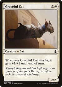 Graceful Cat - Amonkhet - Magic: The Gathering card