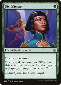 Sixth Sense - Amonkhet - Magic: The Gathering card