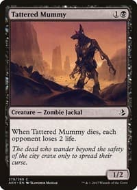 Tattered Mummy - Amonkhet - Magic: The Gathering card