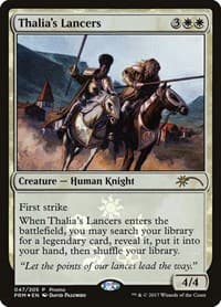 Thalia's Lancers - Media Promos - Magic: The Gathering card