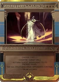 Cryptic Command - Masterpiece Series: Amonkhet Invocations - Magic: The Gathering card