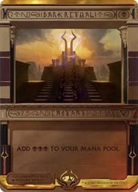 Dark Ritual - Masterpiece Series: Amonkhet Invocations - Magic: The Gathering card