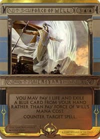 Force of Will - Masterpiece Series: Amonkhet Invocations - Magic: The Gathering card